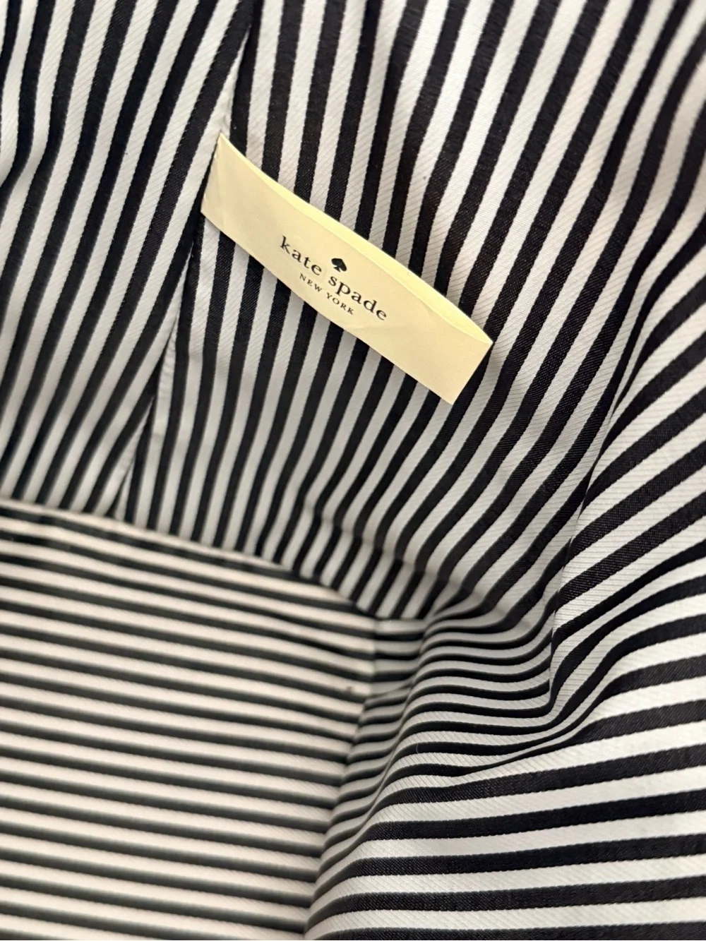 kate spade navy Saffiano leather tote